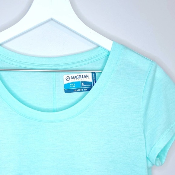 Magellan Turquoise Short Sleeve Shirt (Size S) - Picture 4 of 7